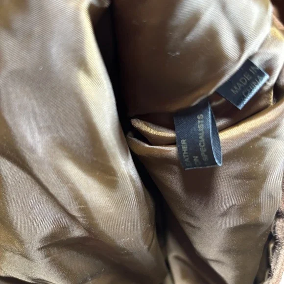 VTG Scully Mens 3X HTF Brown Suede Leather Western Cowboy Snap Front Vest 2290 - Picture 8 of 10